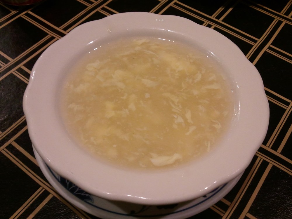 Lobster Boat Egg Drop Soup
