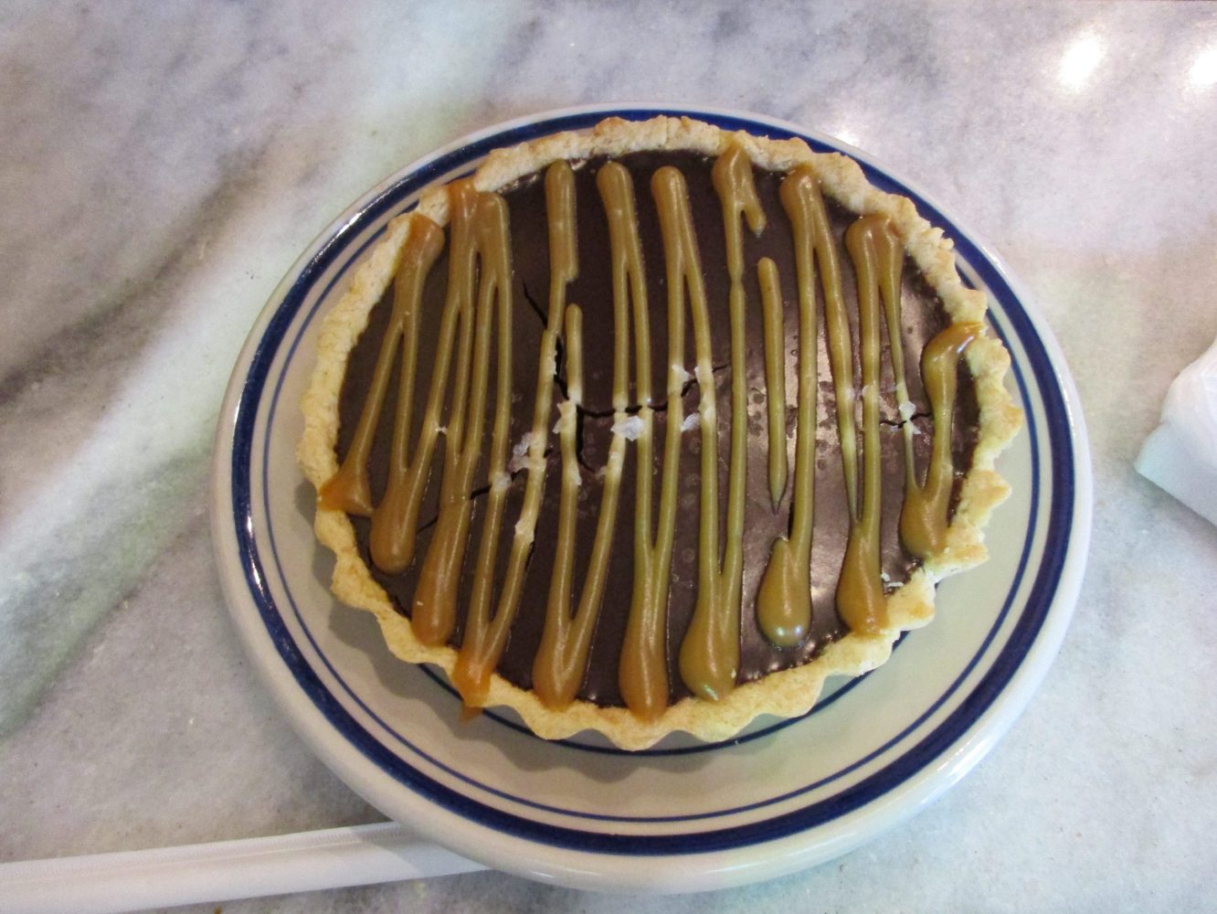Once Upon a Tart Chocolate and Caramel Tart