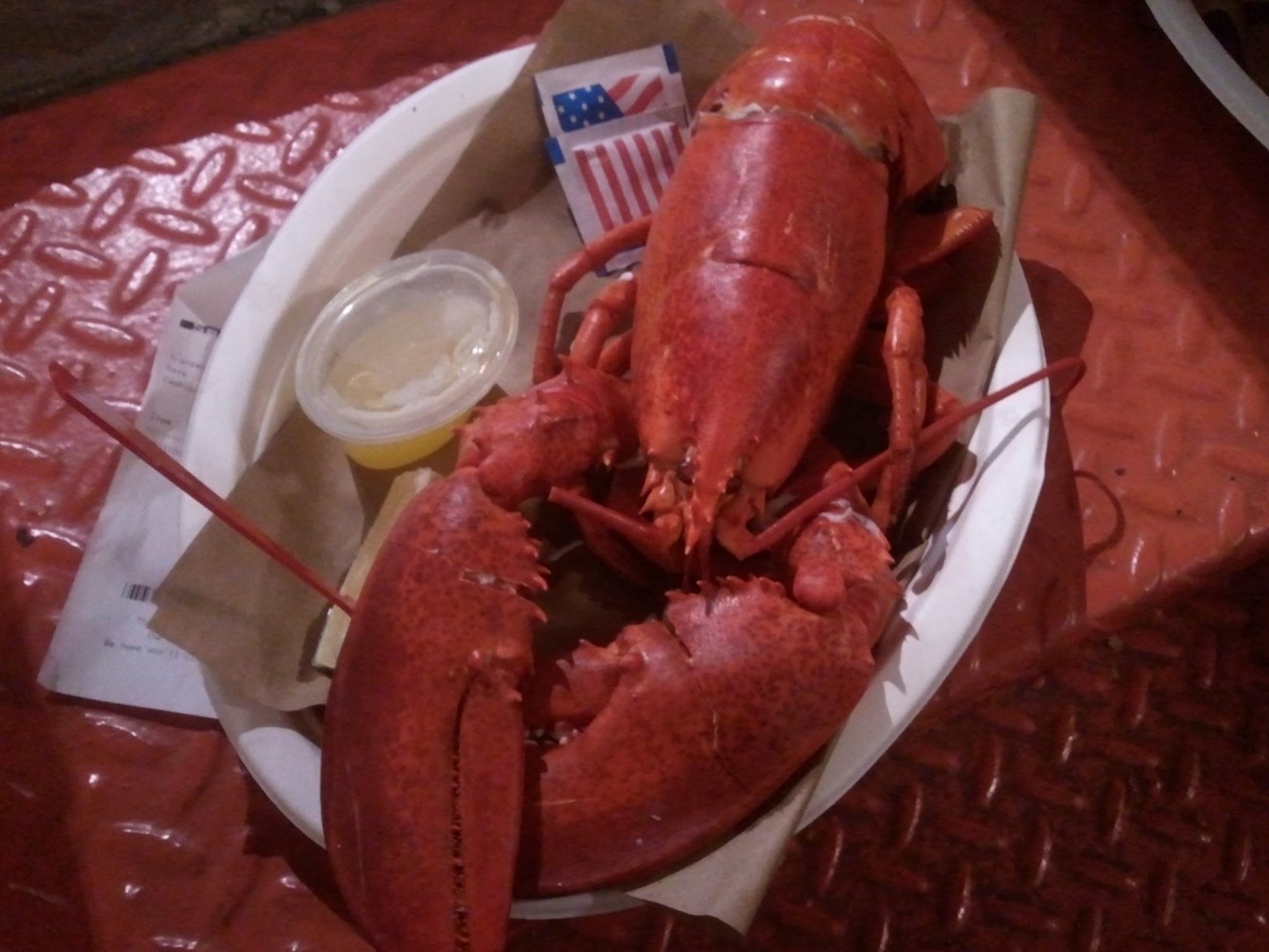 Steamed Lobster from Chelsea Market