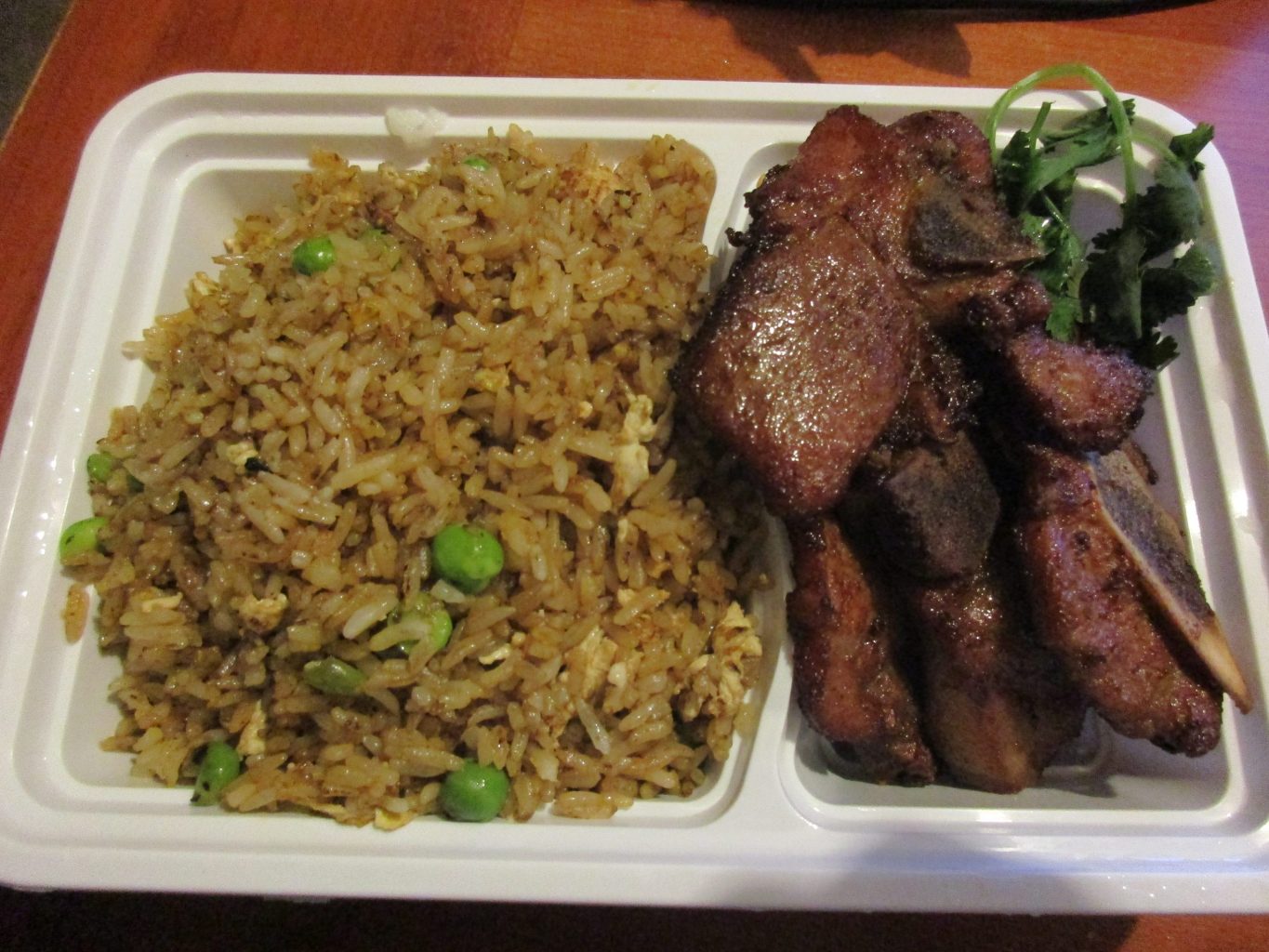 New Malaysia Pork Chop and Fried Rice