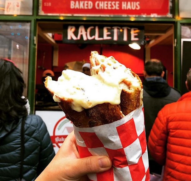 Baked Cheese Haus Raclette Bryant Park