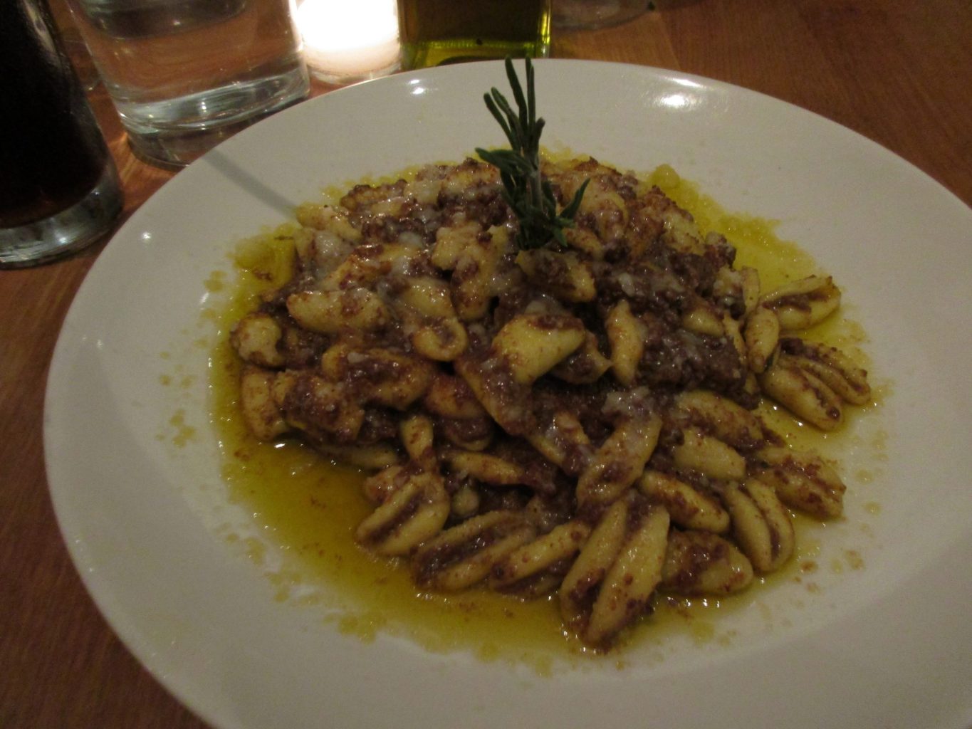 Obica Cavatelli with Wild Boar Ragu