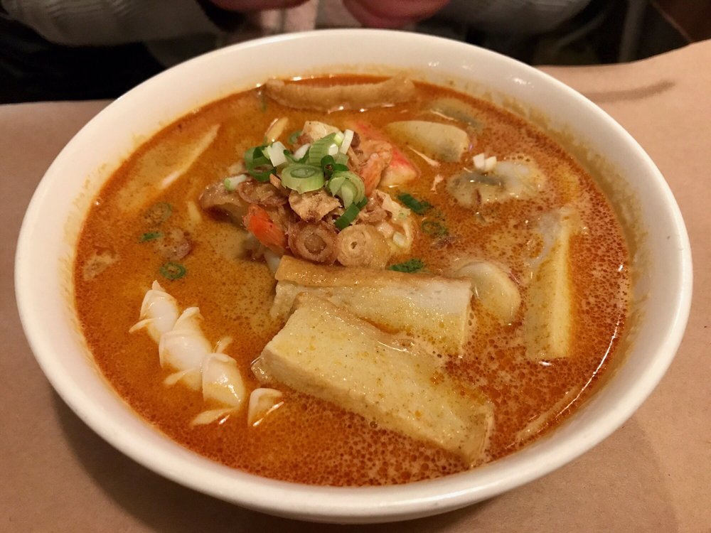Asian Spicy Curry Seafood Curry