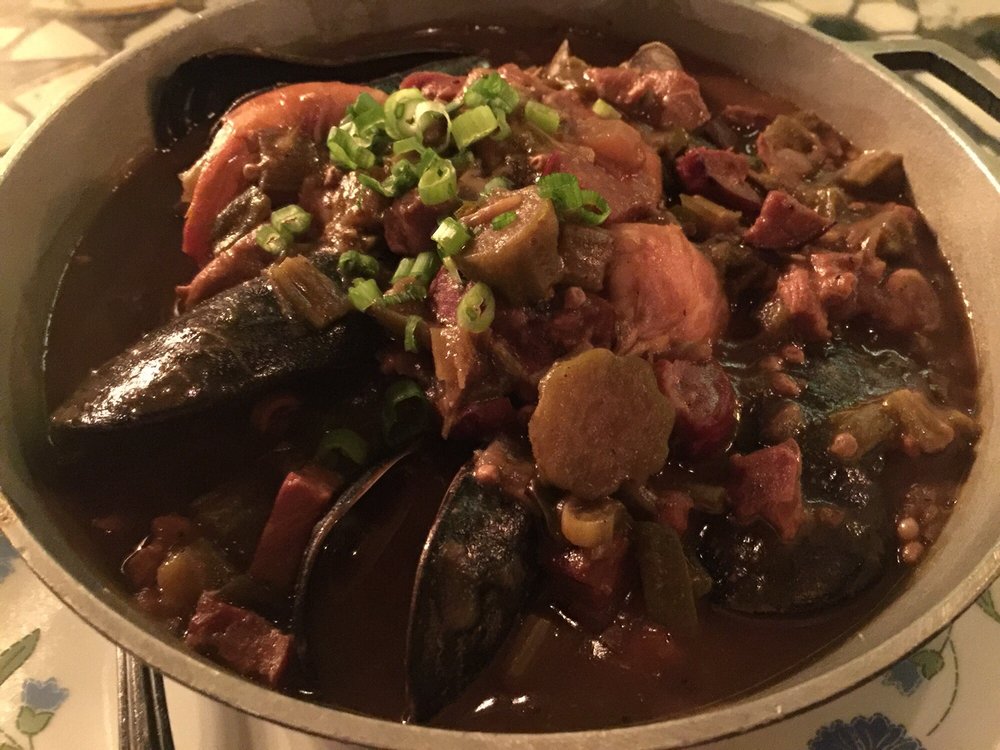 Sugar Freak Seafood Gumbo
