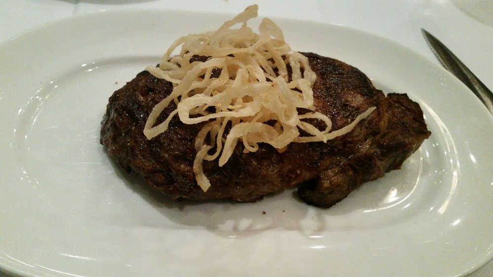 Delmonico?s steak