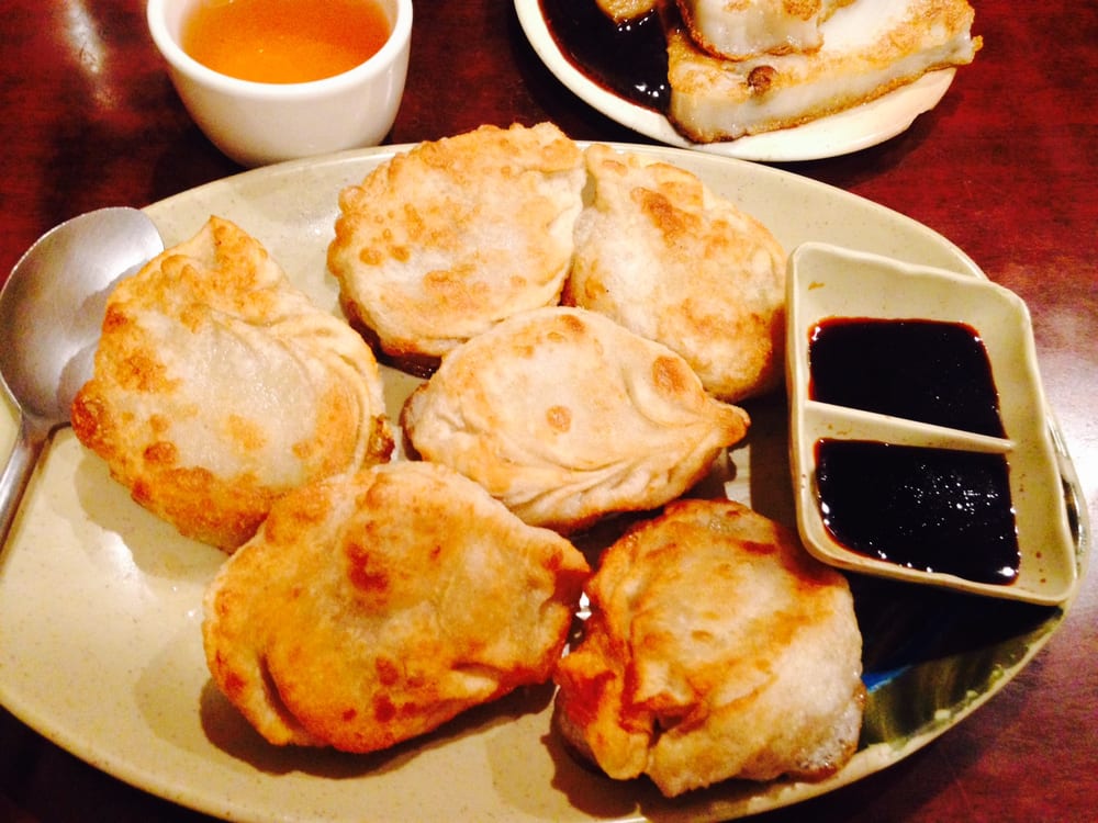 Vegetarian Dim Sum House Fried Dumplings