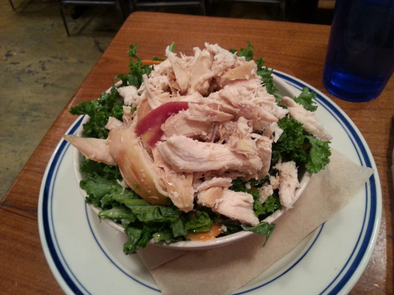 Dirty Bird Chicken Kale Salad Lunch Special