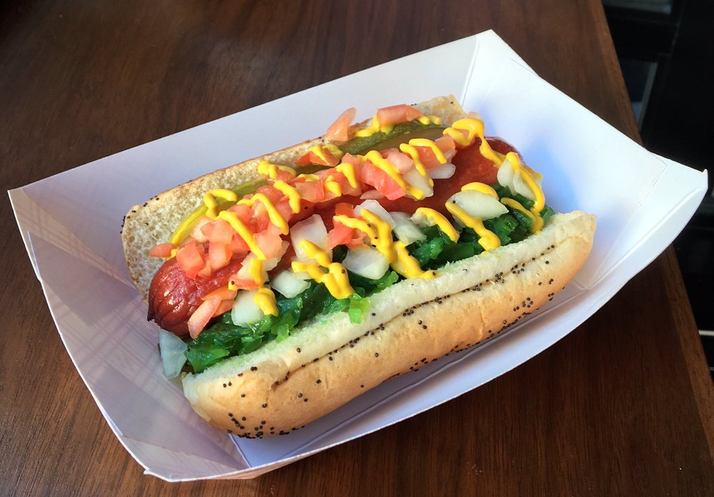 Hanks Juicy Beef Hot Dog