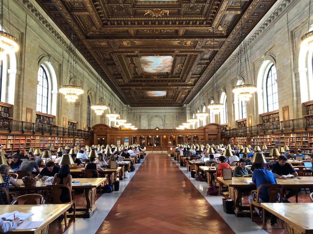 NY Public Library Reading Room