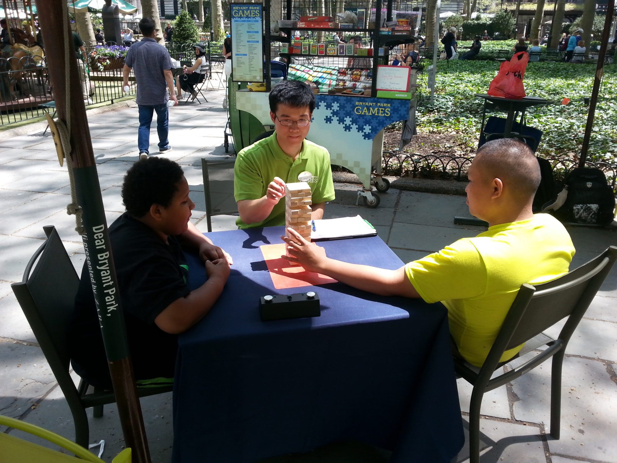 Bryant Park Board Games
