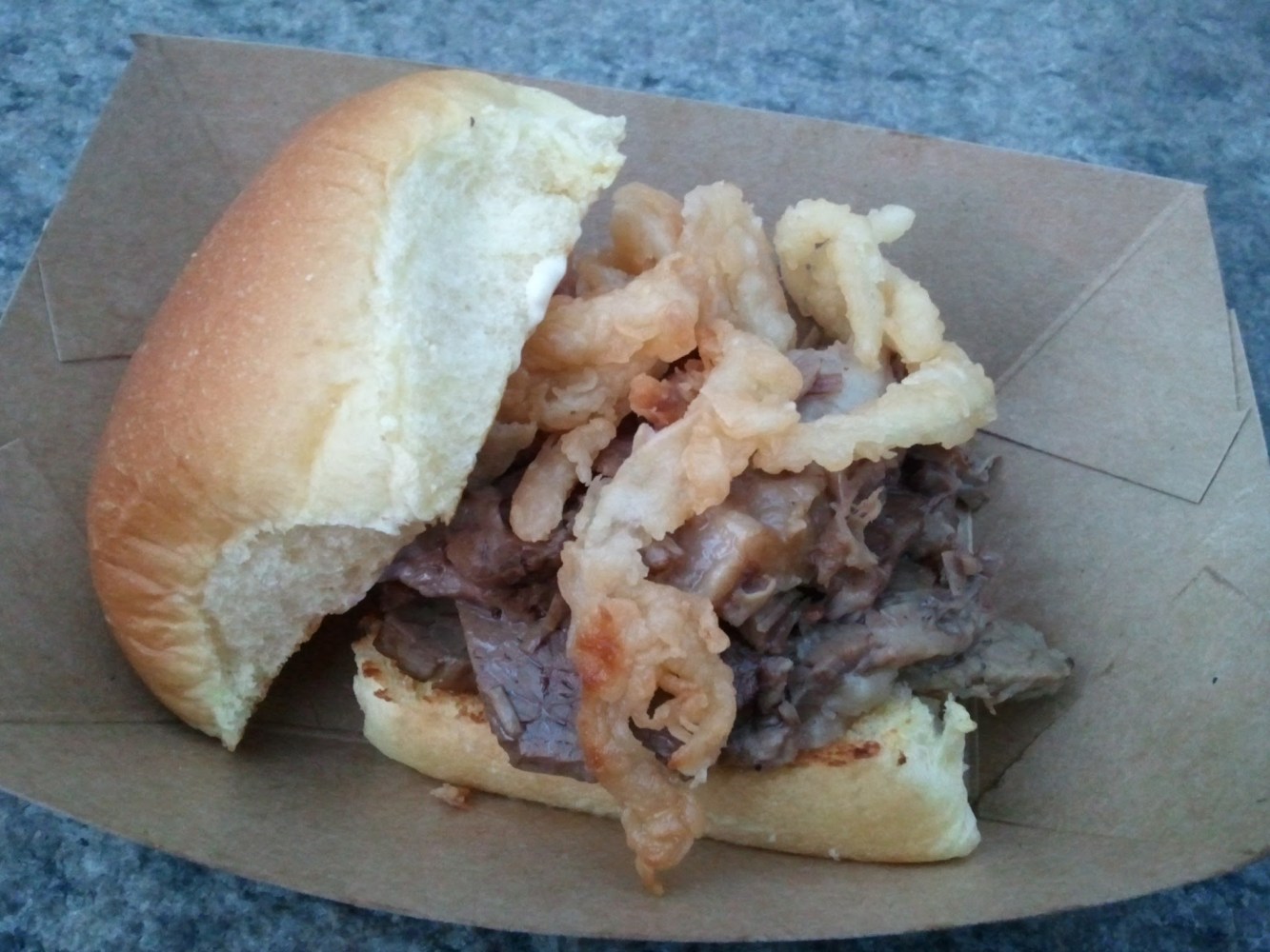 The Fat Beagle Brisket Slider