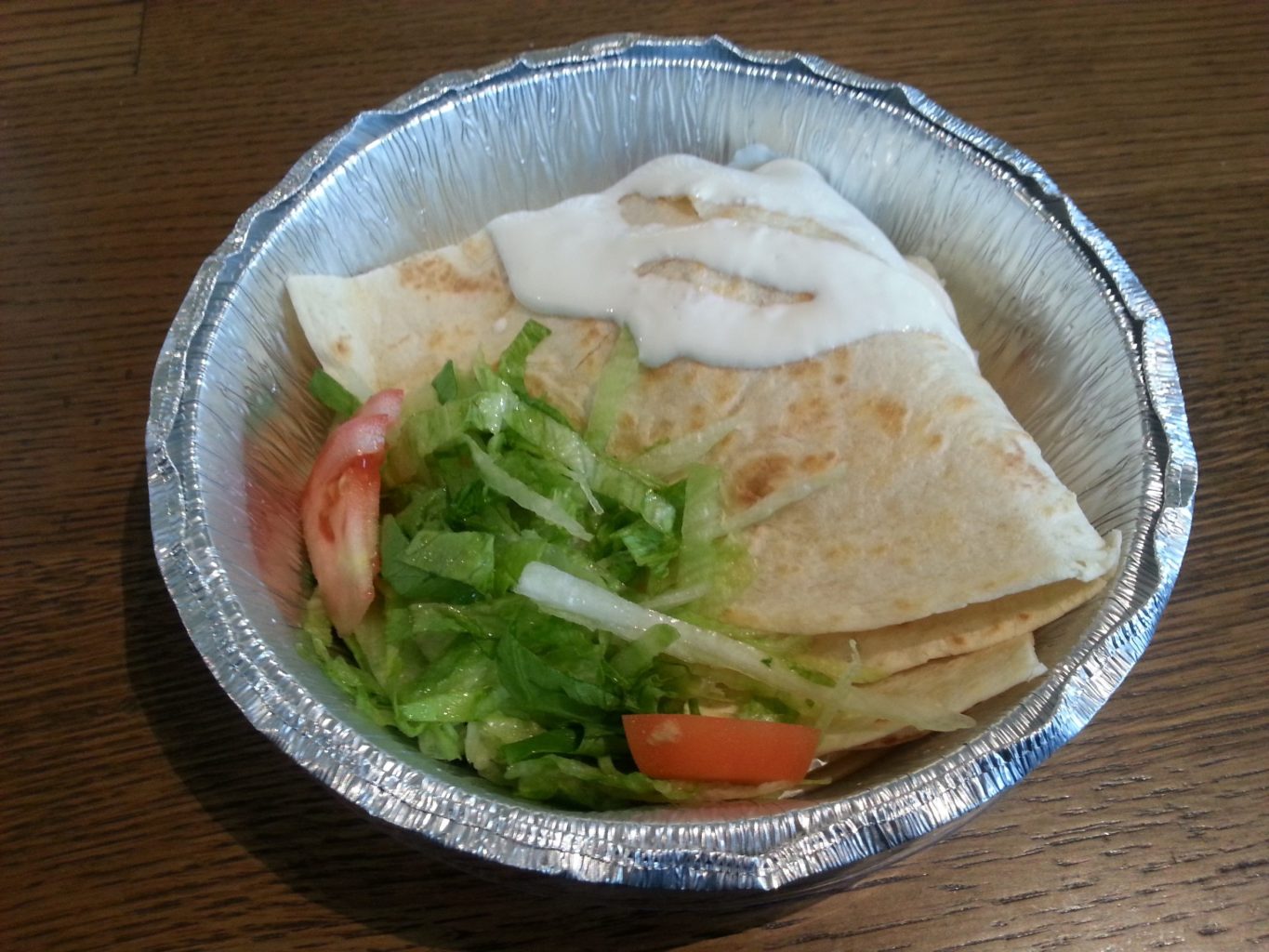 Puebla Shrimp Quesadilla