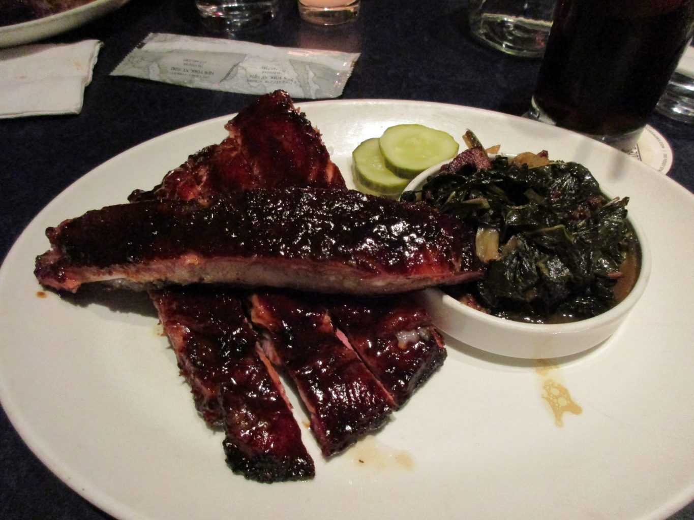Blue Smoke Barbecue Spare Ribs