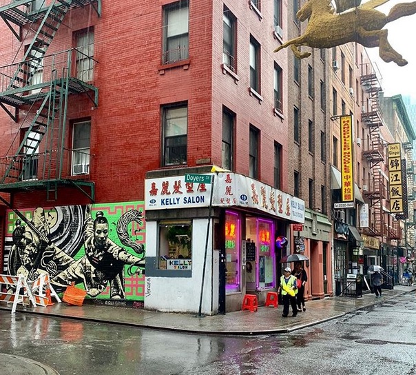 Rainy Chinatown