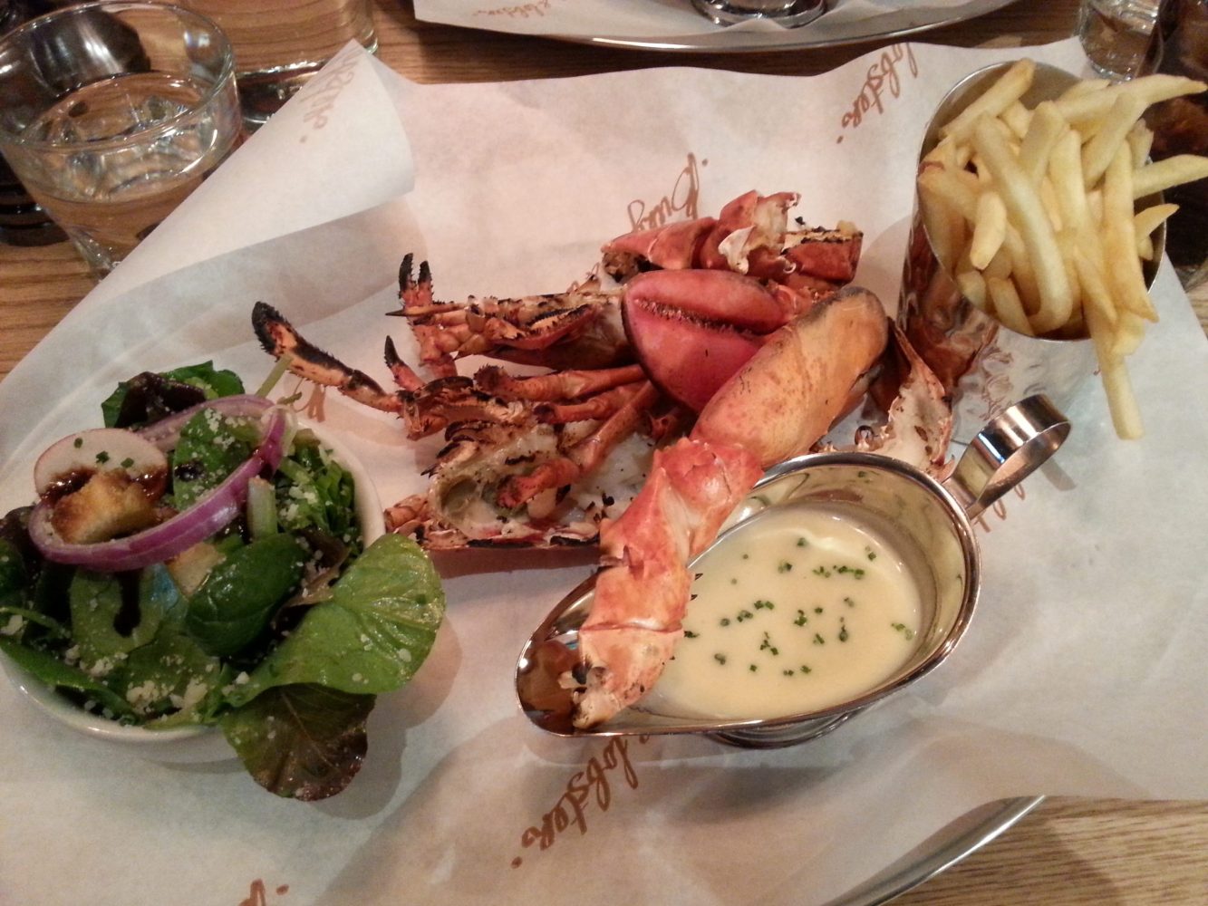 Burger & Lobster Grilled Lobster