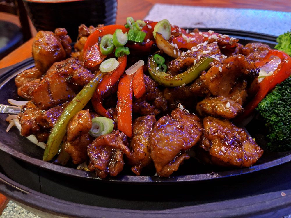 XO Taste Sizzling Chicken Platter