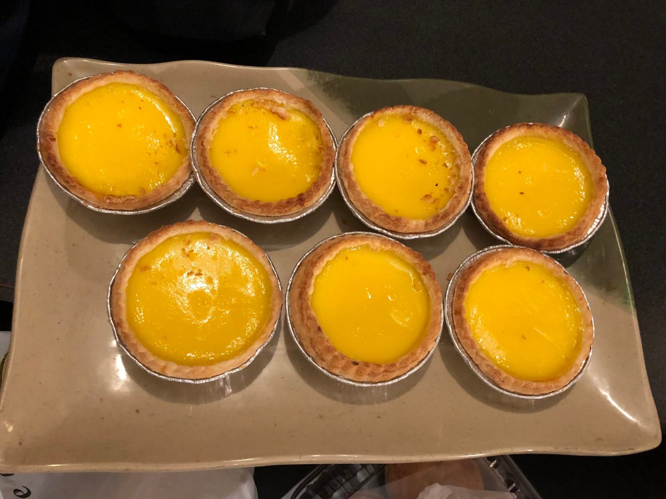 Tea and Egg Tarts Tasting
