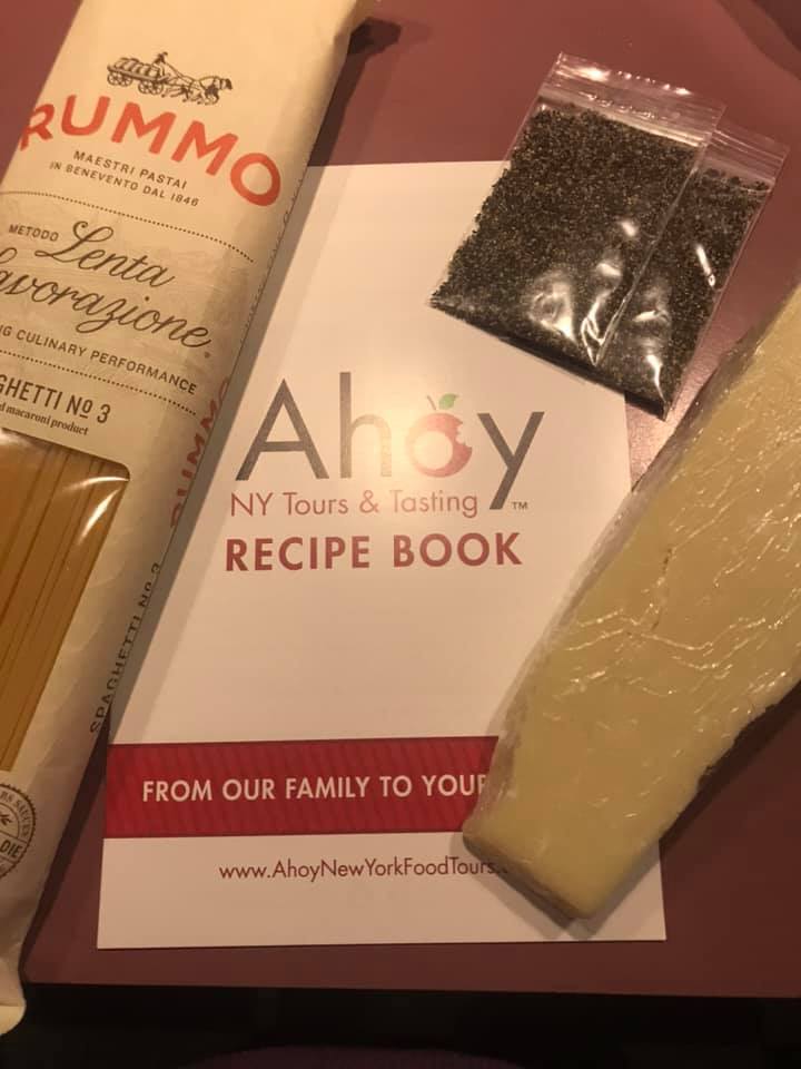 Ahoy NY A Taste of Little Italy Meal Kit