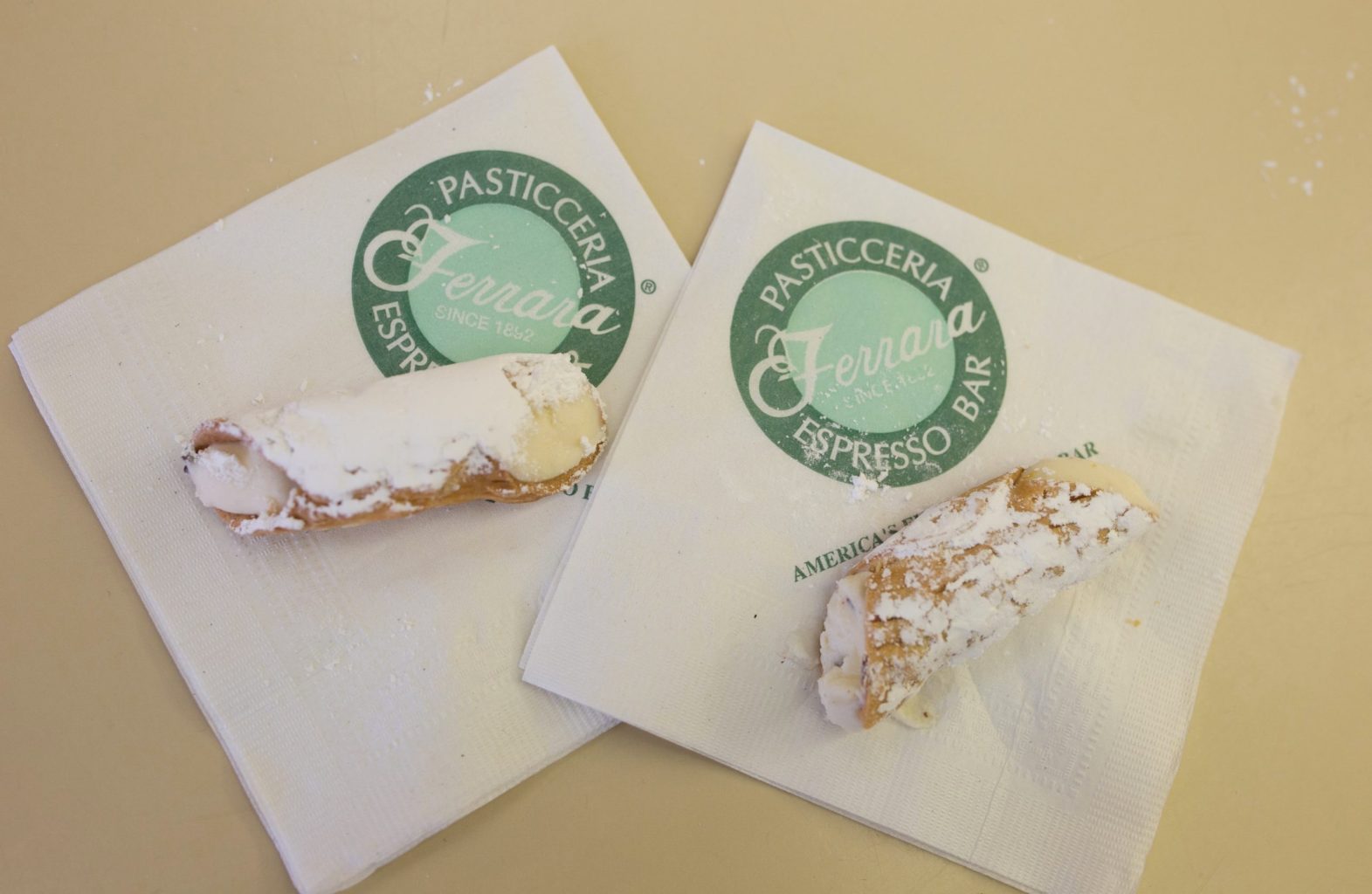 Ahoy New York Food Tours Ferrara Mini Cannolis