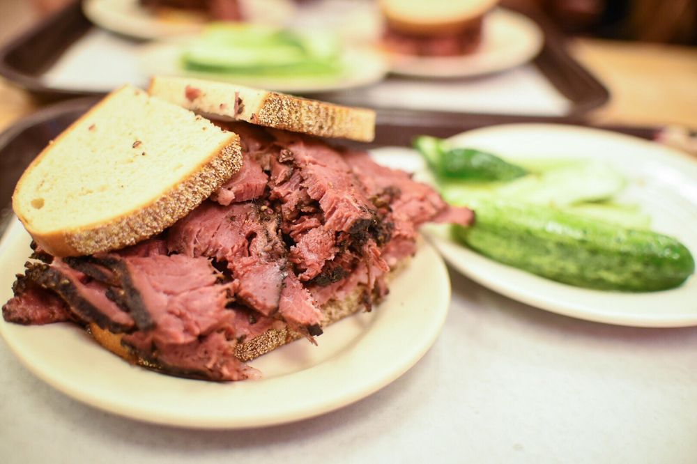 Katz Pastrami Sandwich