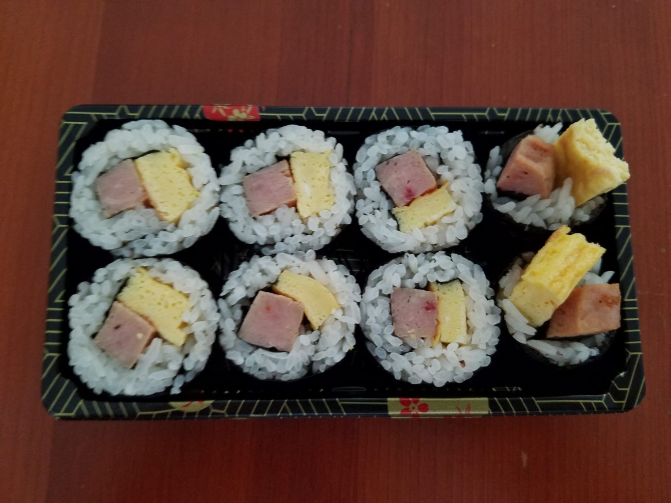 Woorijip Spam and Egg Roll