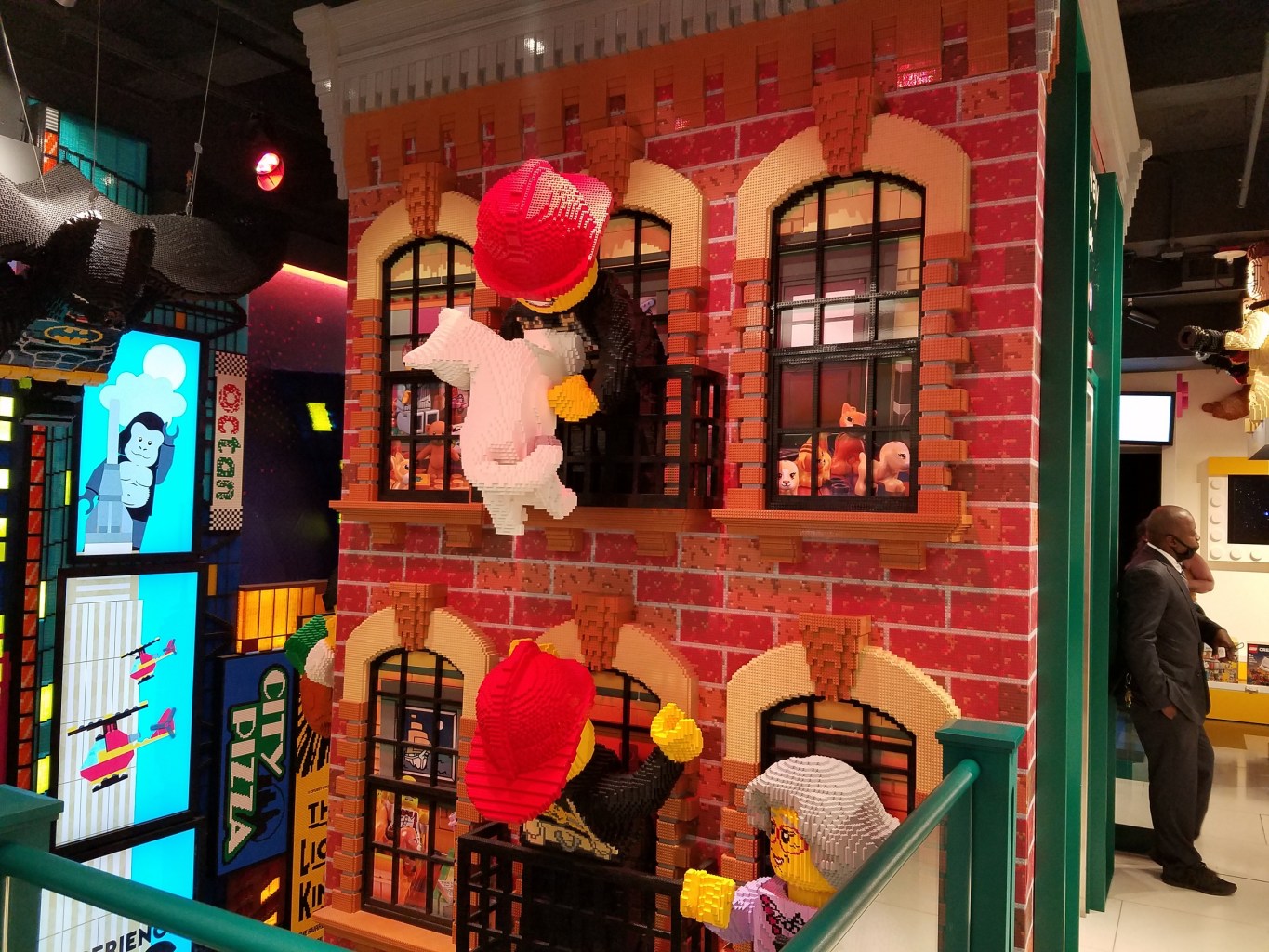 Lego NYC Store Firefighters