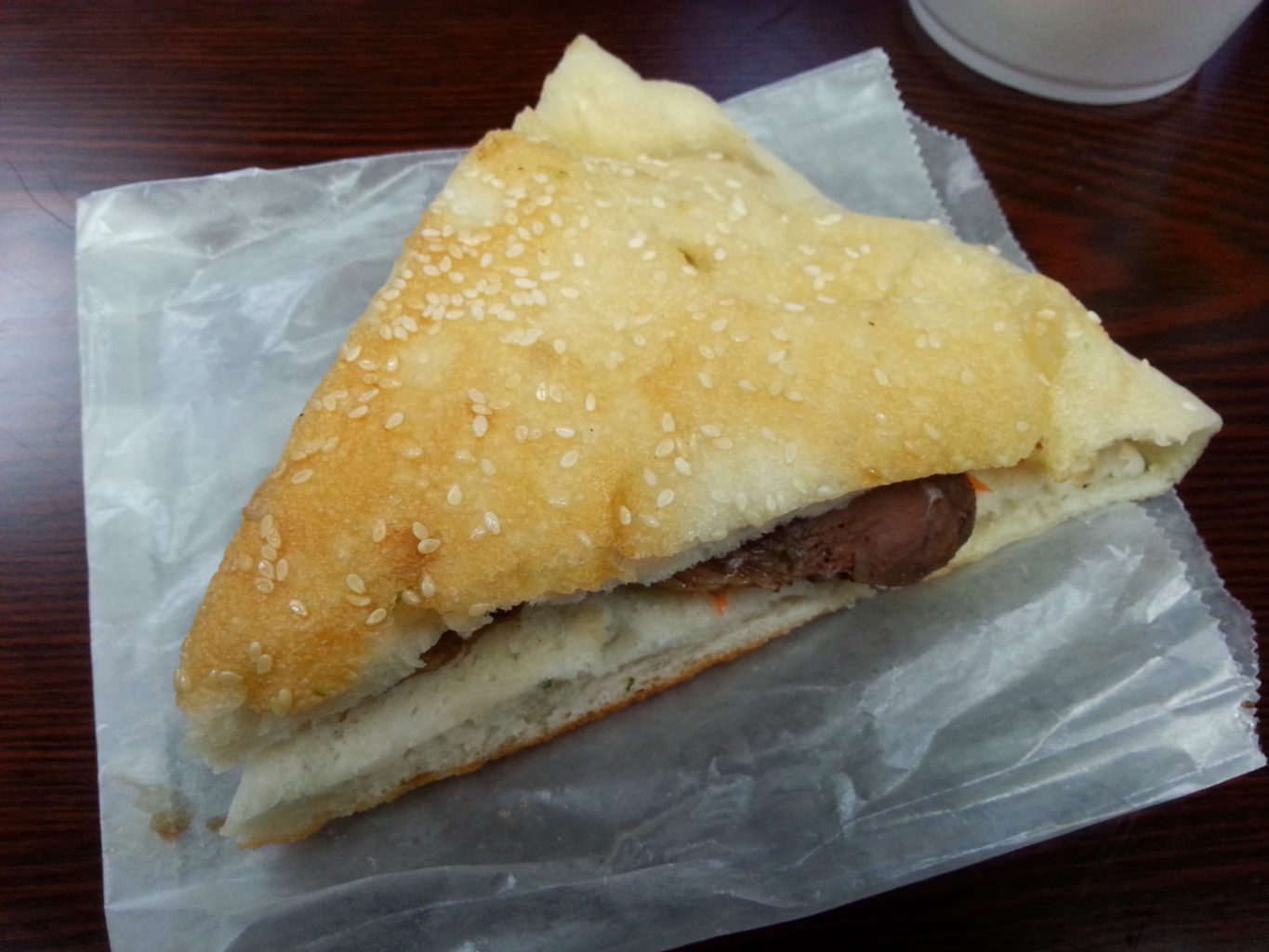Tasty Dumplings Seseme Pancake with Beef