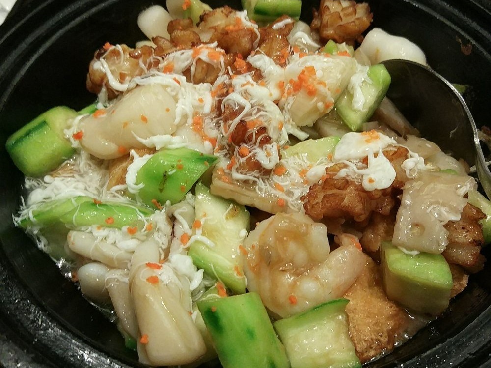 Ping's Seafood Tofu Pot