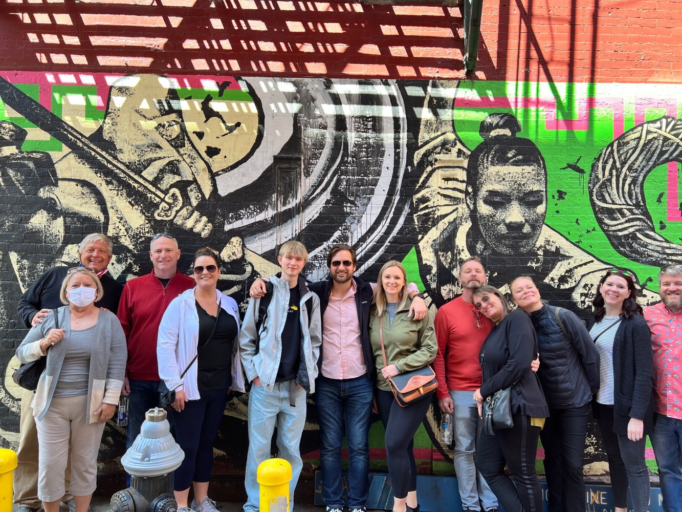 Ahoy New York Food Tours Chinatown Mural